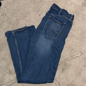 Wrangler Men's Blue Bootcut Jeans